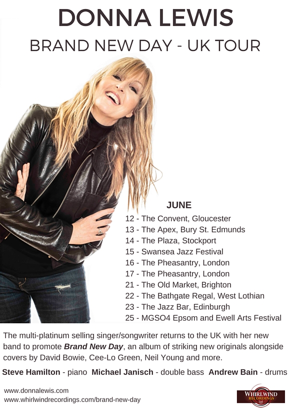 Donna Lewis 'Brand New Day' UK tour to begin this Sunday with live